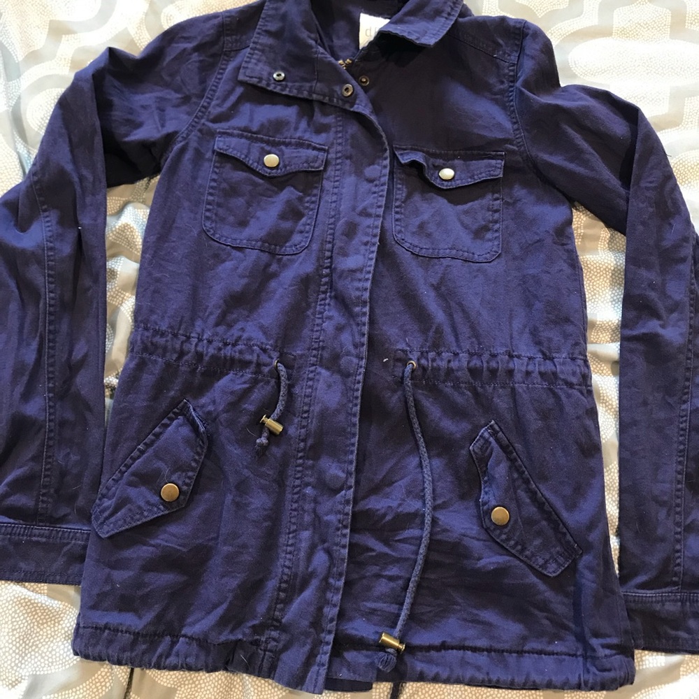 plum jacket